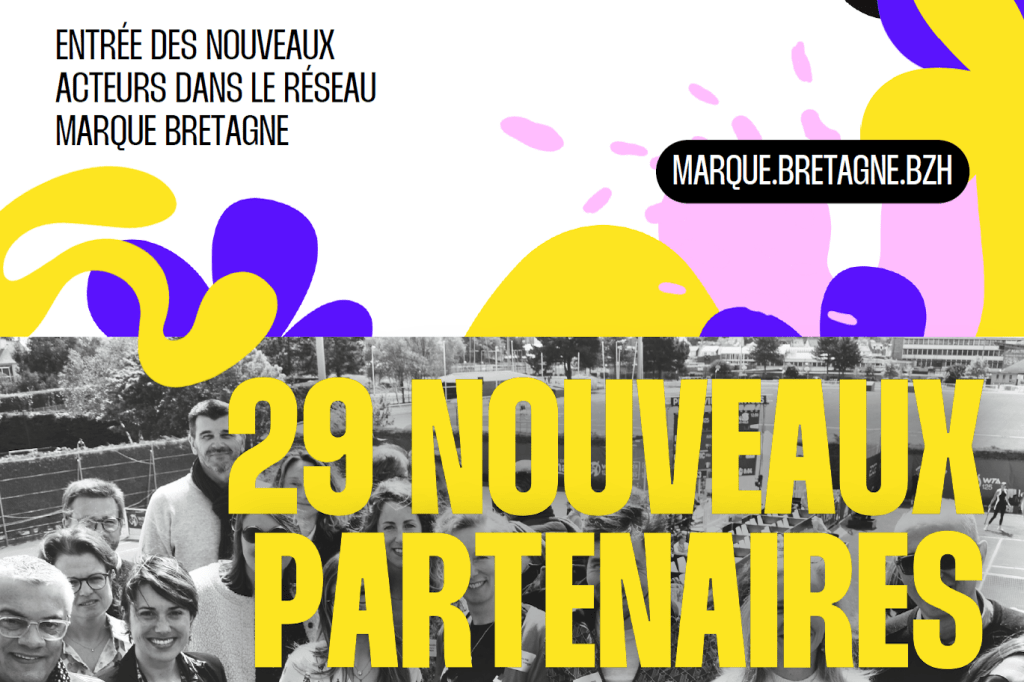 Affiche nouveau partenariat Marque Bretagne