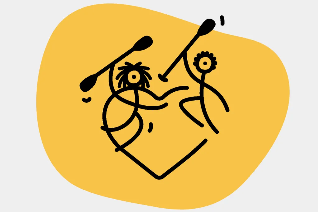 Pagaie Santé Varec'h Kayak logo.