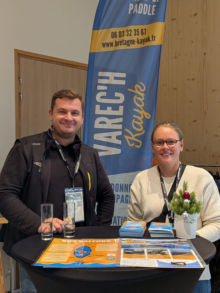 Photo de Axel & Marie lors de la rencontre régionale marque Bretagne.