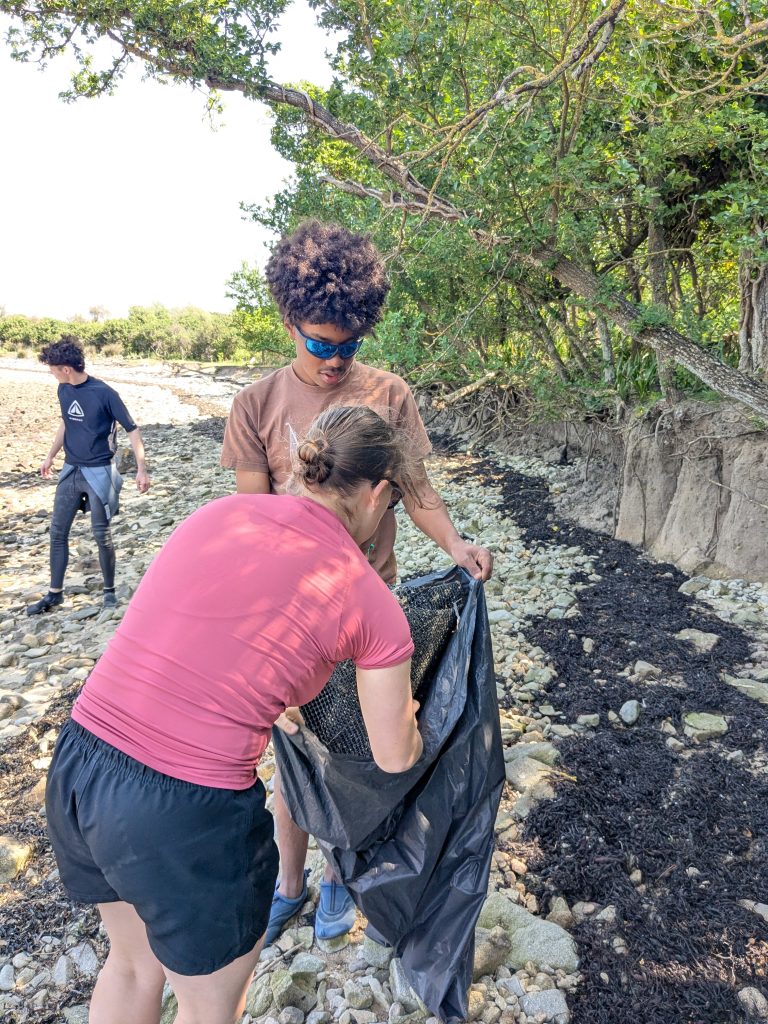 ramassage déchets ile Ilur projet environnement