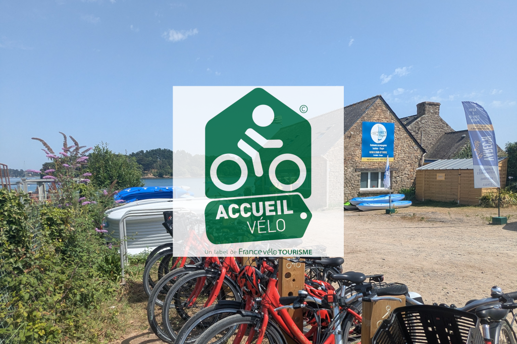 Obtention label Acceuil Vélo Varec'h Kayak Bretagne