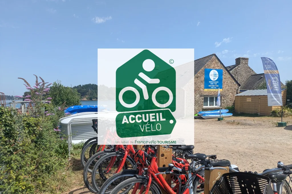 Obtention label Acceuil Vélo Varec'h Kayak Bretagne